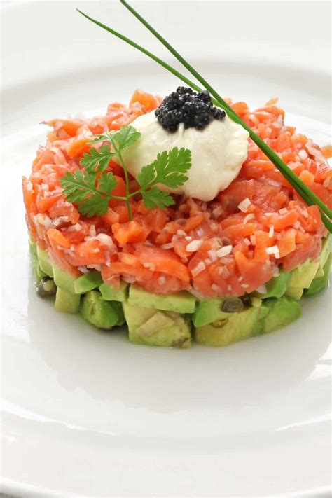 Salmon Tartare Recipe.